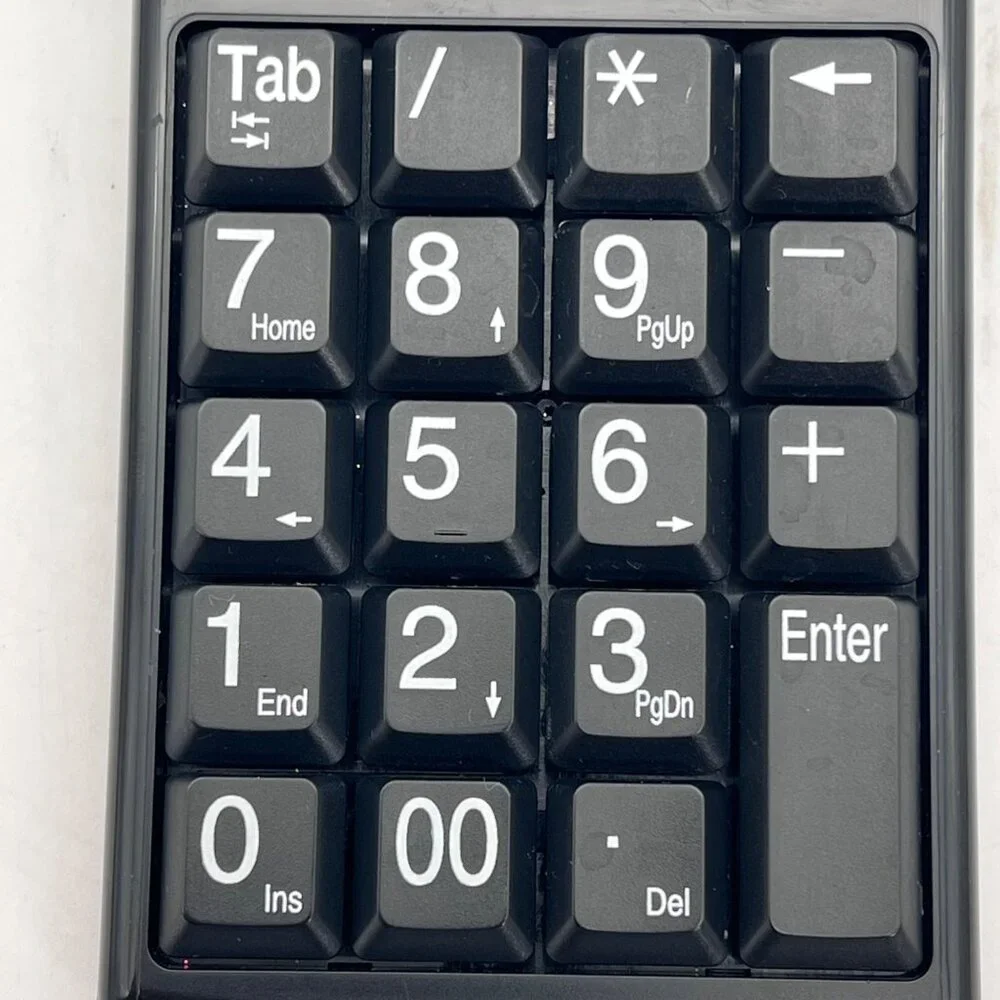 Perixx Peripad-201 Plus USB Cable Numeric External Keypad Large Keys Accounting